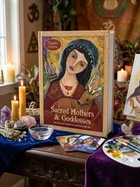 Sacred Mothers & Goddesses: 40 Oracle Cards & Guidebook Set — photo 1