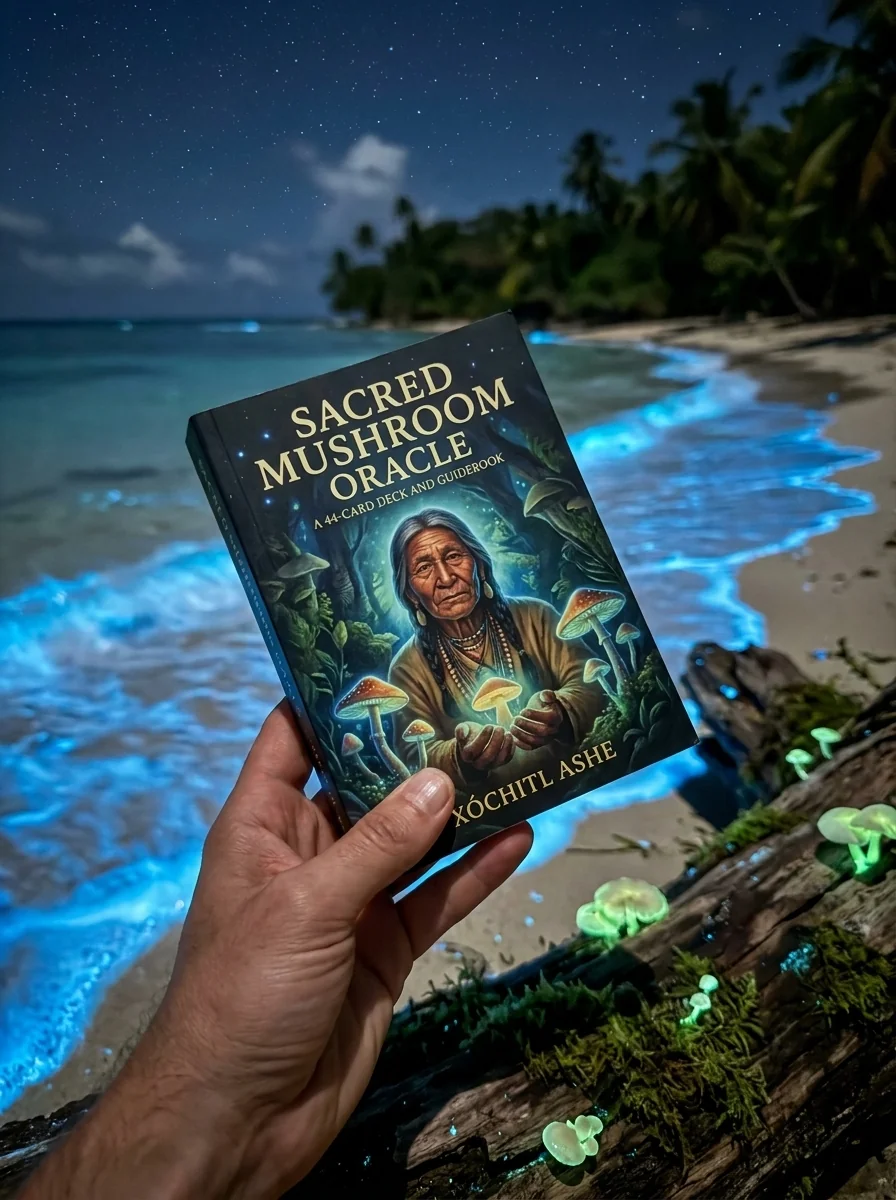 Sacred Mushroom Oracle: A 44-Card Deck and Guidebook — photo 2