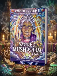 Sacred Mushroom Oracle: A 44-Card Deck and Guidebook — photo 1