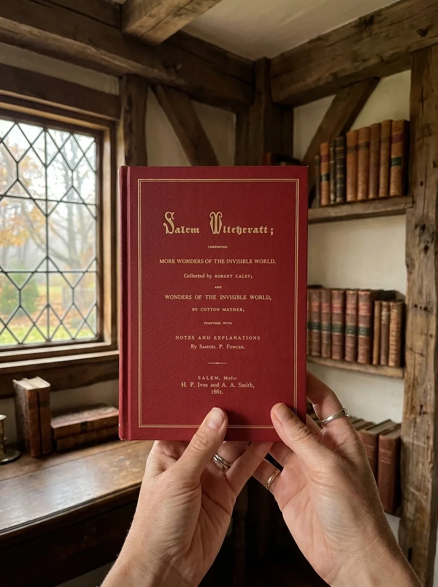 Salem Witchcraft: Comprising More Wonders of the Invisible World. Collected by Robert Calef; And Wonders of the Invisible World, By Cotton Mather; Tog — photo 2