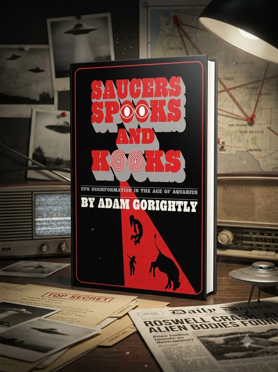 Saucers, Spooks and Kooks: UFO Disinformation in the Age of Aquarius by Gorightly, Adam
