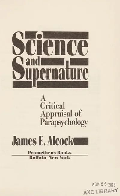 Science and Supernature