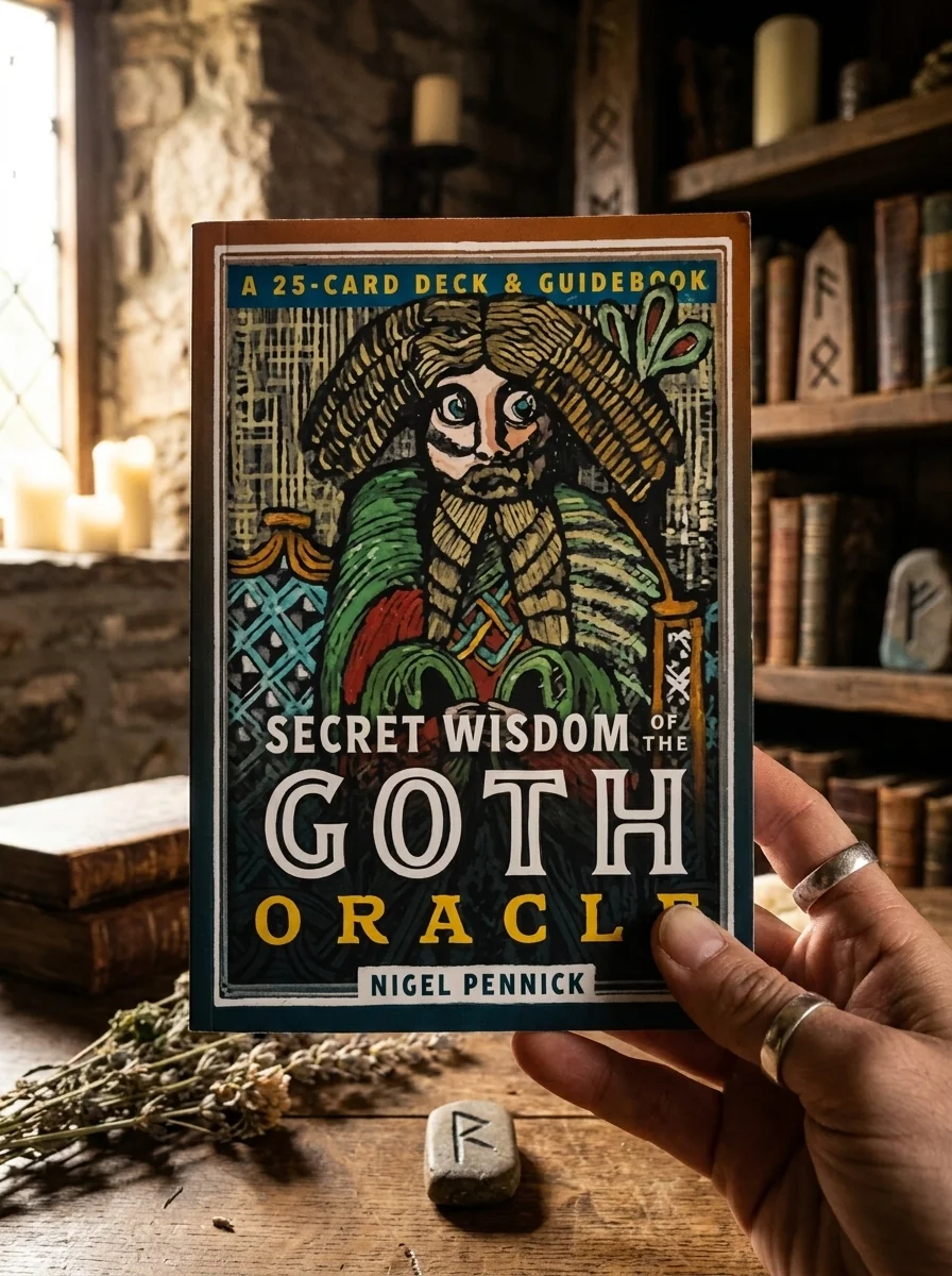 Secret Wisdom of the Goth Oracle: A 25-Card Deck and Guidebook — photo 2