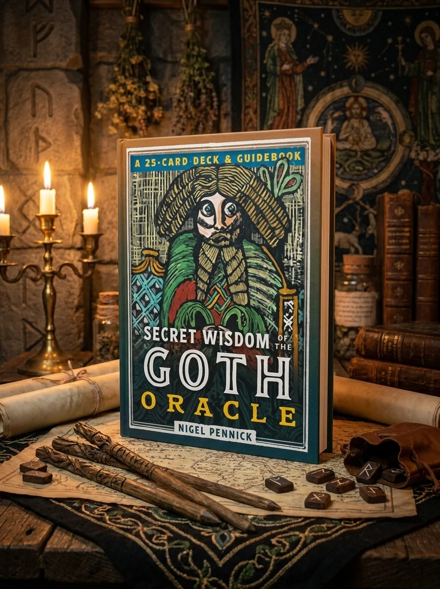 Secret Wisdom of the Goth Oracle: A 25-Card Deck and Guidebook