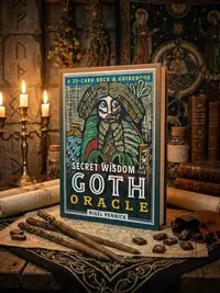 Secret Wisdom of the Goth Oracle: A 25-Card Deck and Guidebook — photo 1