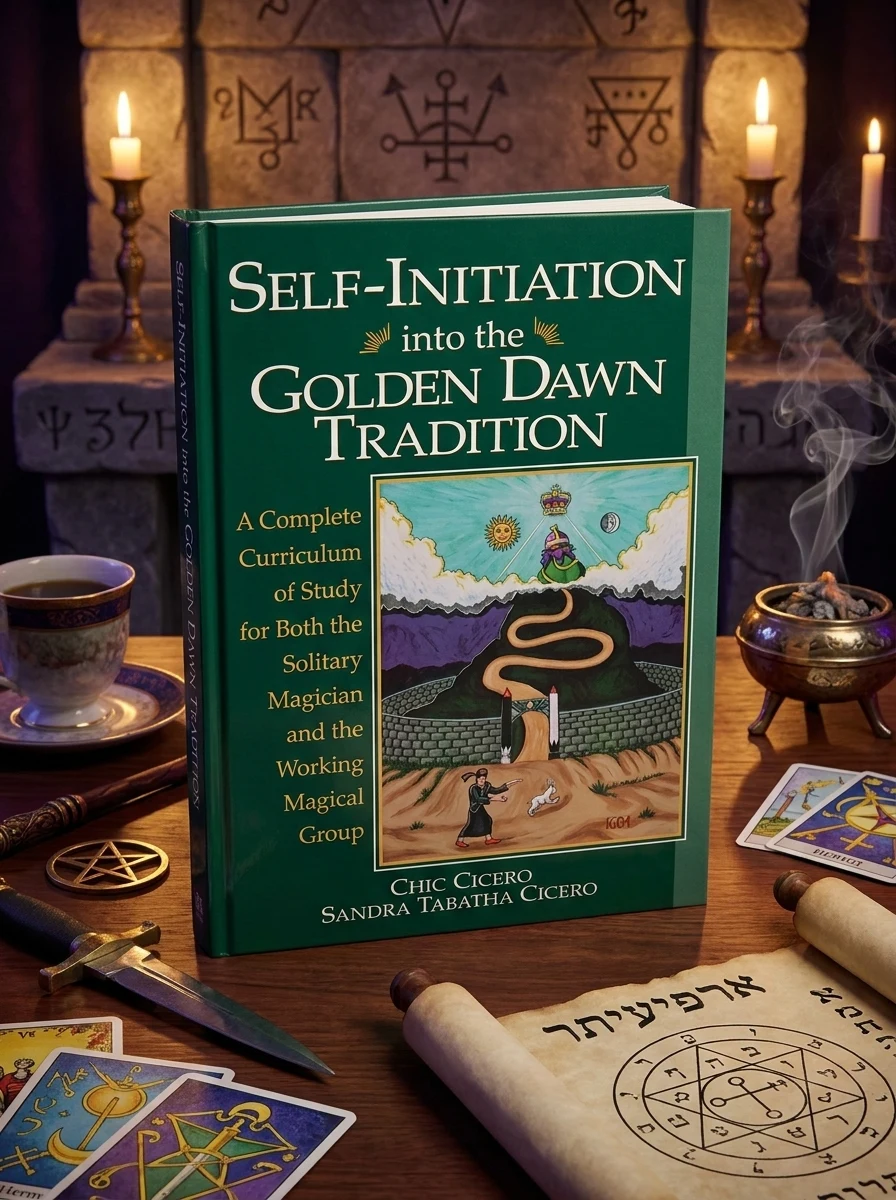Self-Initiation Into the Golden Dawn Tradition: A Complete Cirriculum of Study for Both the Solitary Magician and the Working Magical Group Cicero, Chic