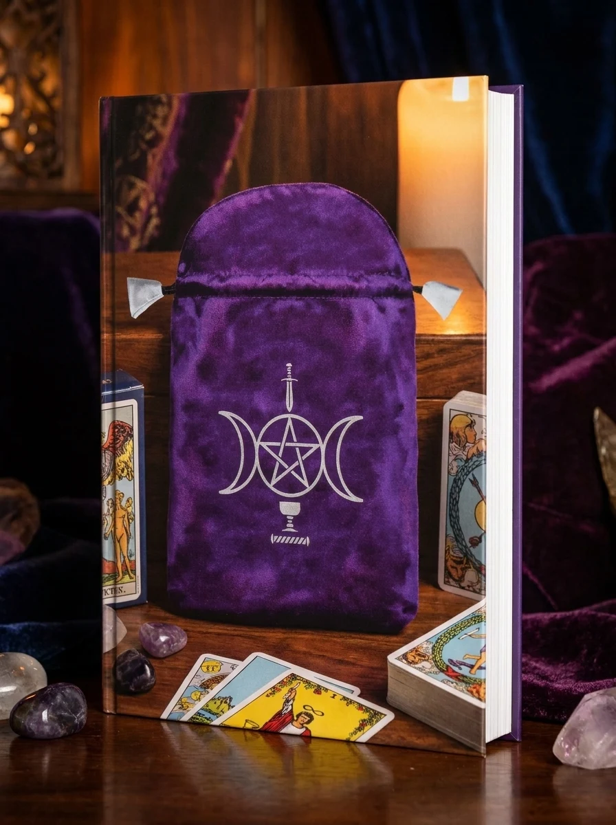 Sensual Wicca Tarot Satin Bag Lo Scarabeo