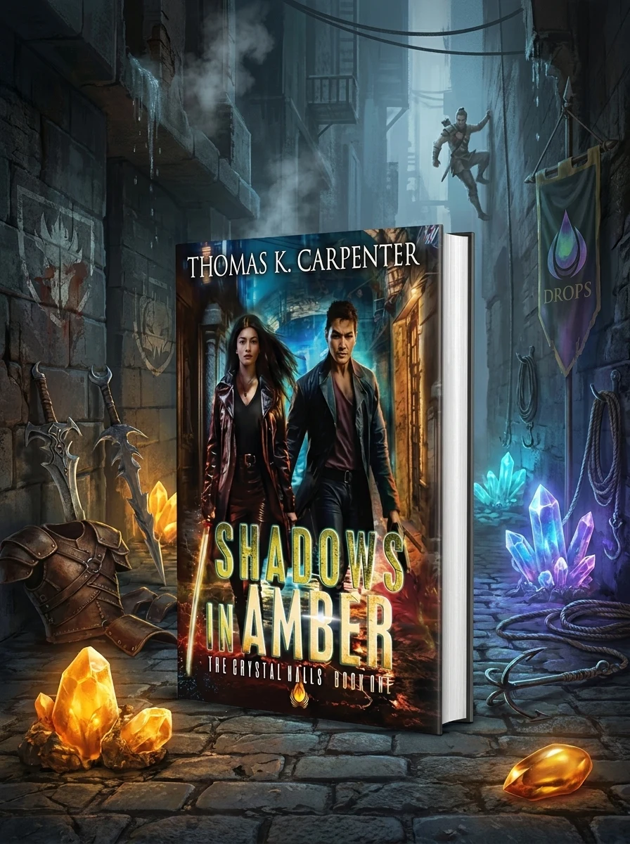 Shadows in Amber: The Crystal Halls Book One