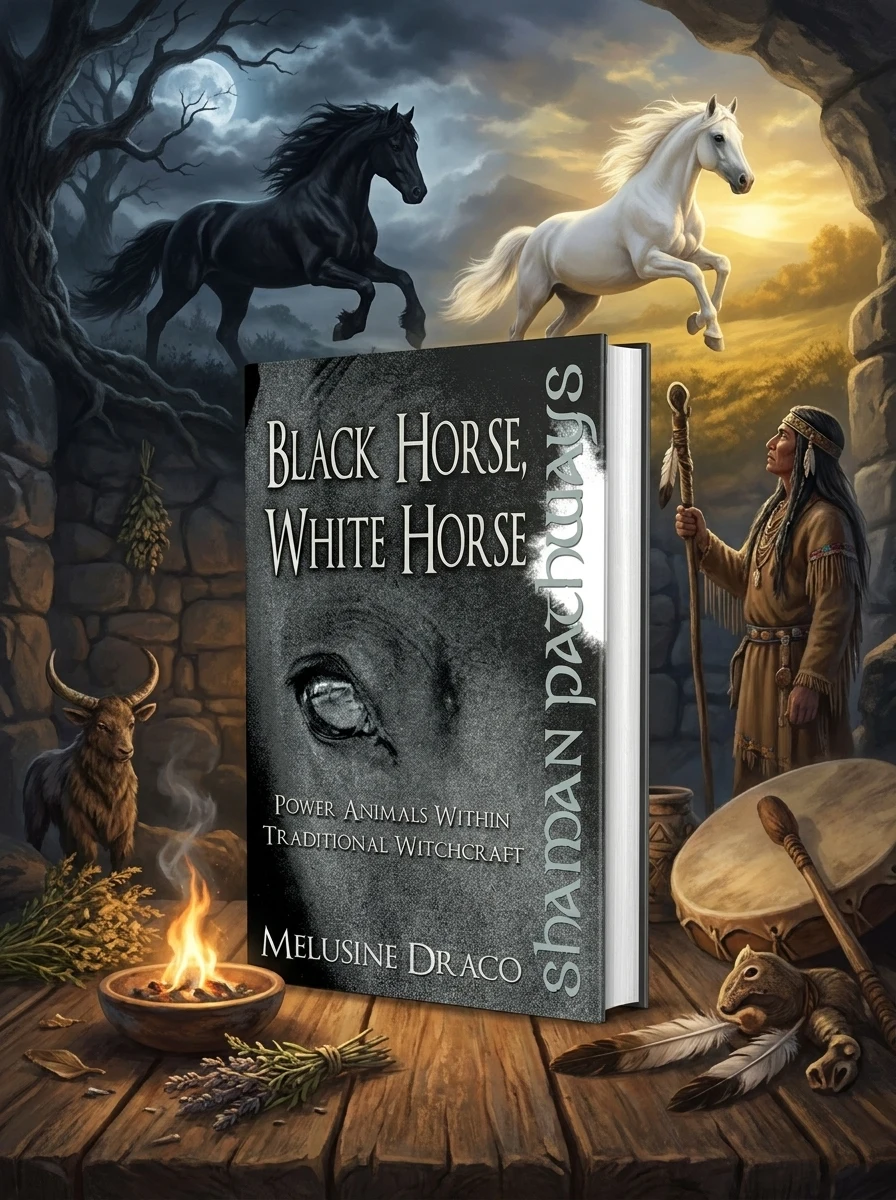 Shaman Pathways - Black Horse, White Horse Draco, Melusine