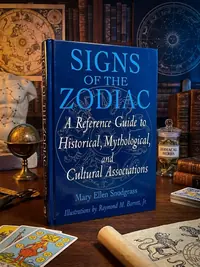 Signs of the Zodiac: A Reference Guide to Historical, Mythological, and Cultural Associations Snodgrass, Mary Ellen — photo 1