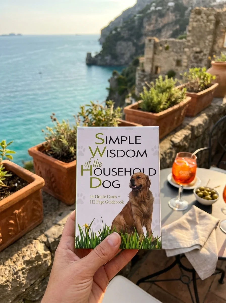 Simple Wisdom of the Household Dog: An Oracle (Oracle Kit Box Set with 44 Cards and Guide Book) — photo 2