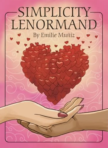Simplicity Lenormand: Beginner-Friendly 41-Card Lenormand Deck with Keywords on Cards, Includes 132-Page Guidebook with Clear Meanings and Reading Ins — photo 3