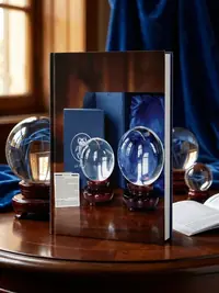 Small Magical Glass Sphere Lo Scarabeo — photo 1