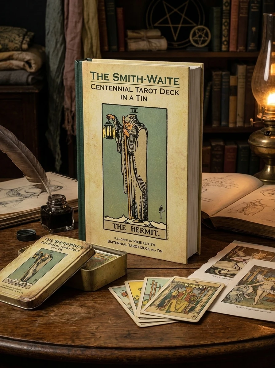 Smith-Waite(r) Centennial Tarot Deck in a Tin