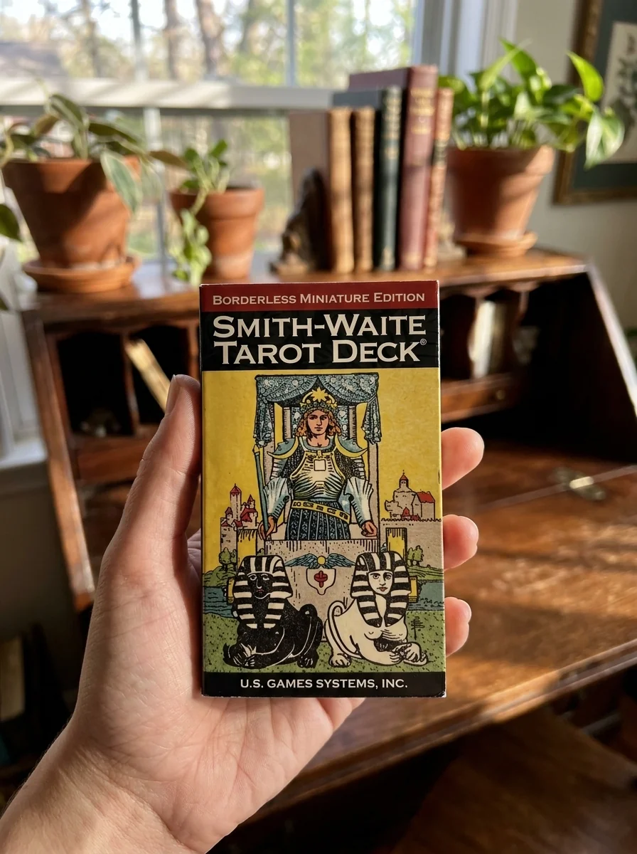 Smith-Waite(r) Tarot Deck Borderless Miniature Edition — photo 2