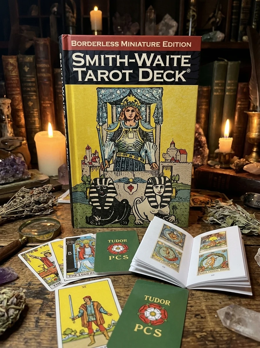 Smith-Waite(r) Tarot Deck Borderless Miniature Edition