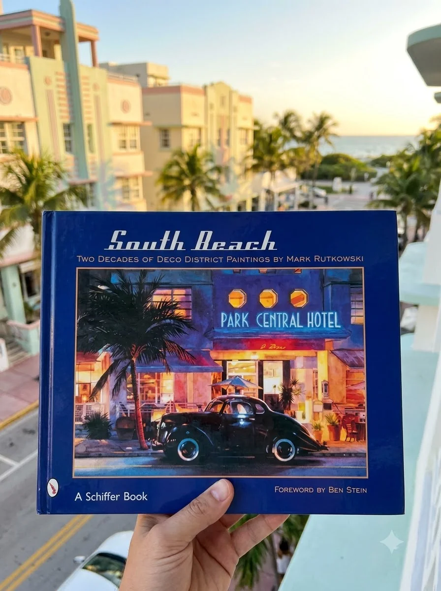 South Beach: Two Decades of Deco District Paintings by Mark Rutkowski — photo 2