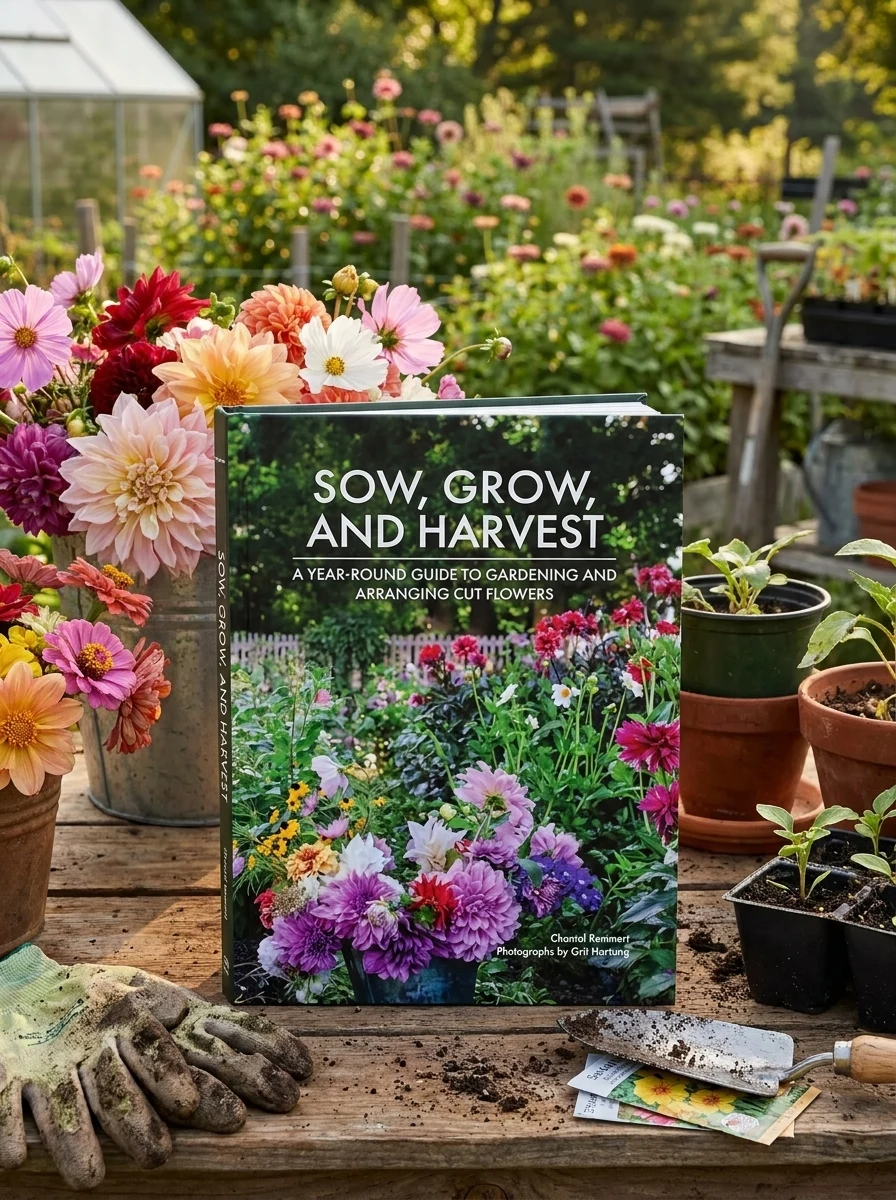 Sow, Grow, and Harvest: A Year-Round Guide to Gardening and Arranging Cut Flowers