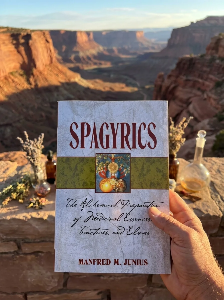 Spagyrics: The Alchemical Preparation of Medicinal Essences, Tinctures, and Elixirs (Edition, New of the Practical Handbook of Plant Alchemy) — photo 2