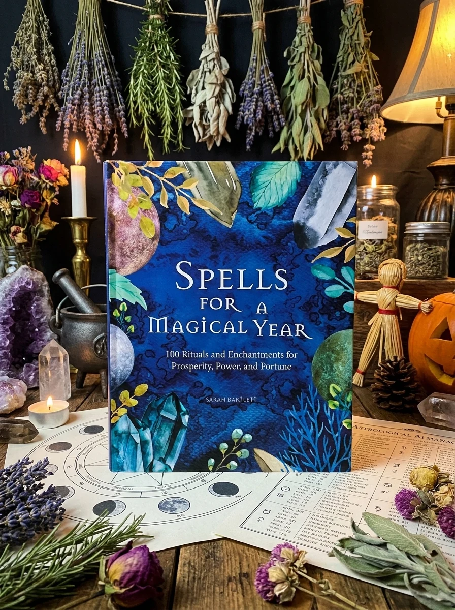 Spells for a Magical Year: 100 Rituals and Enchantments for Prosperity, Power, and Fortune
