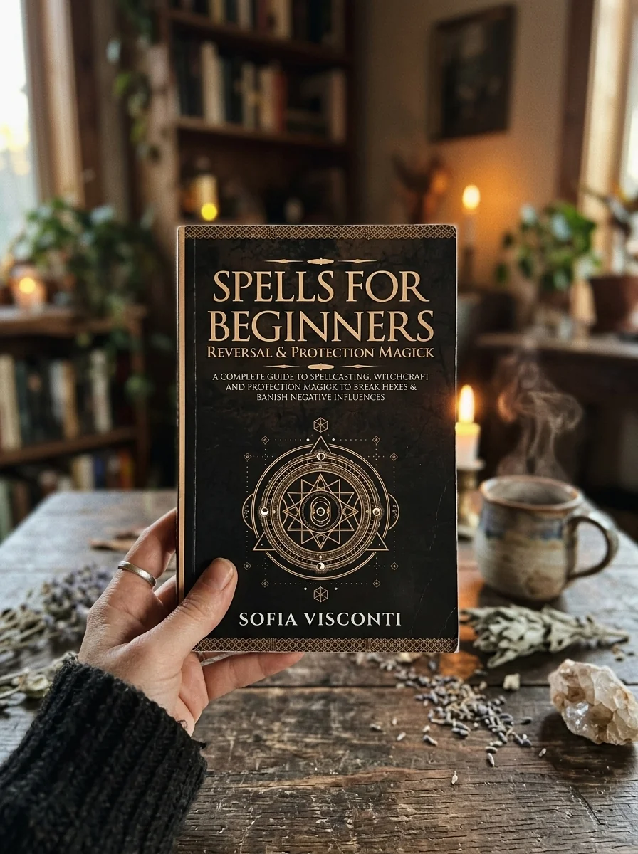 Spells for Beginners, Reversal & Protection Magick: A Complete Guide to Spellcasting, Witchcraft and Protection Magick to Break Hexes & Banish Negativ — photo 2