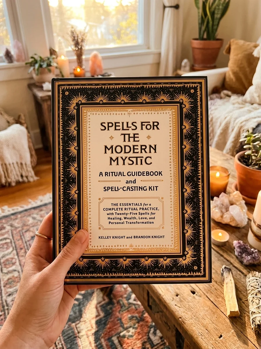 Spells for the Modern Mystic: A Ritual Guidebook and Spell-Casting Kit — photo 2