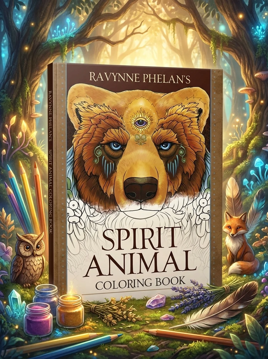 Spirit Animal Coloring Book