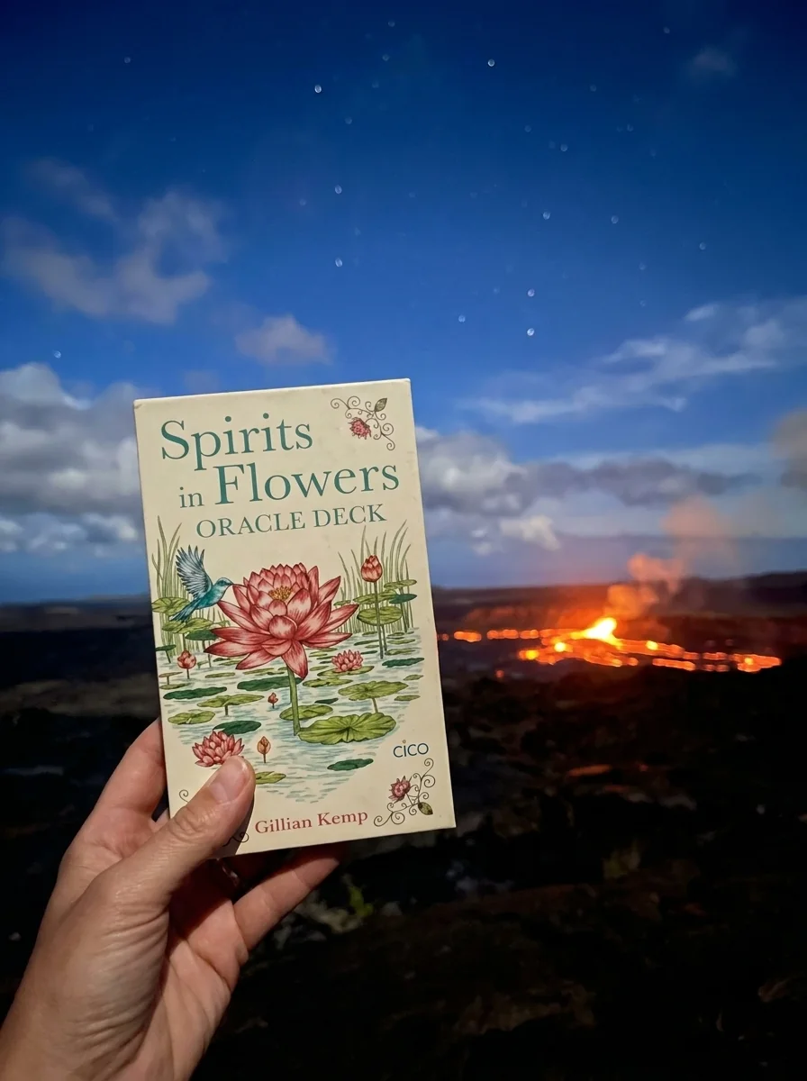 Spirits in Flowers Oracle Deck: Includes 52 Cards and a 128-Page Illustrated Book — photo 2