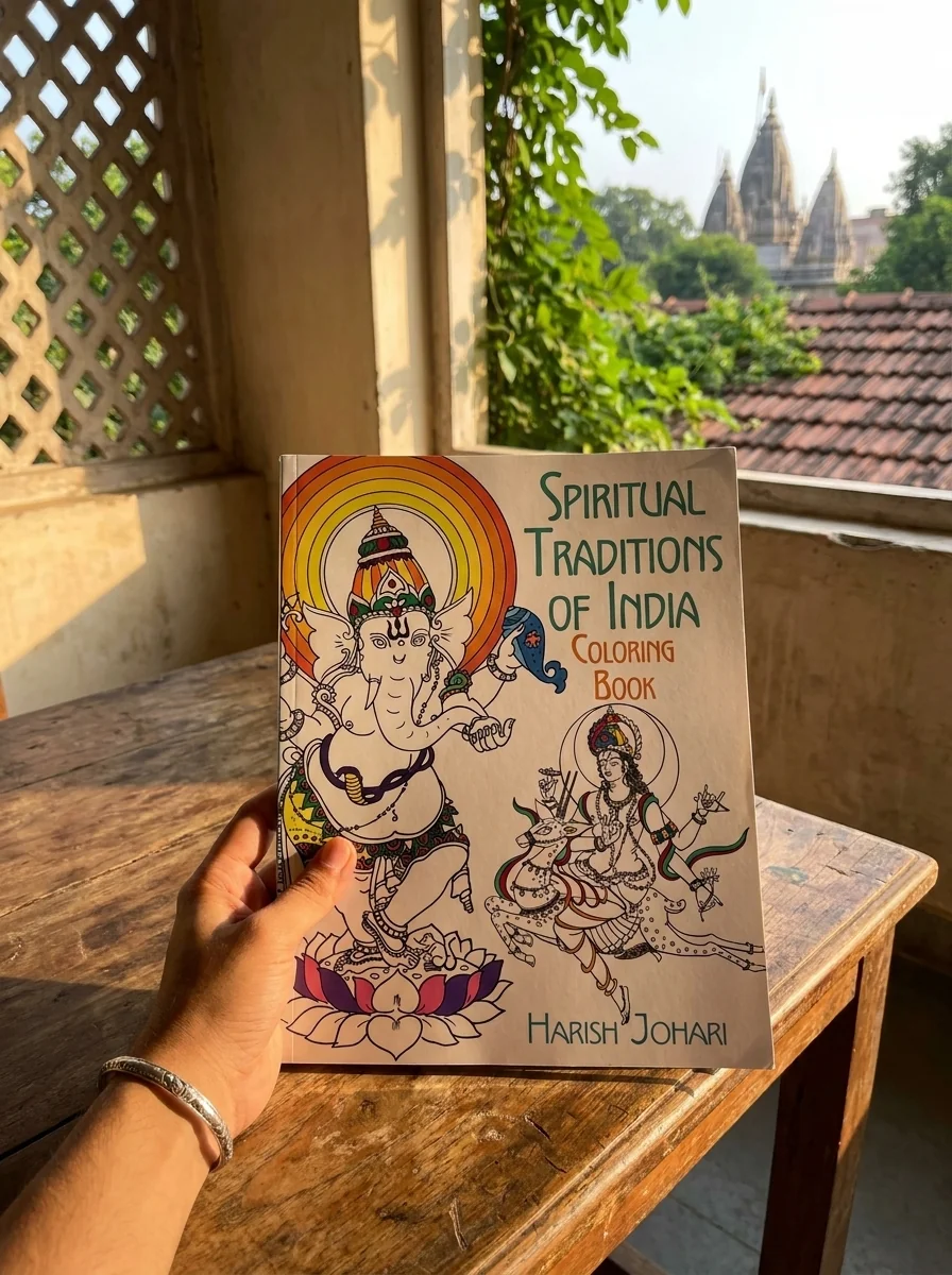 Spiritual Traditions of India Coloring Book — photo 2
