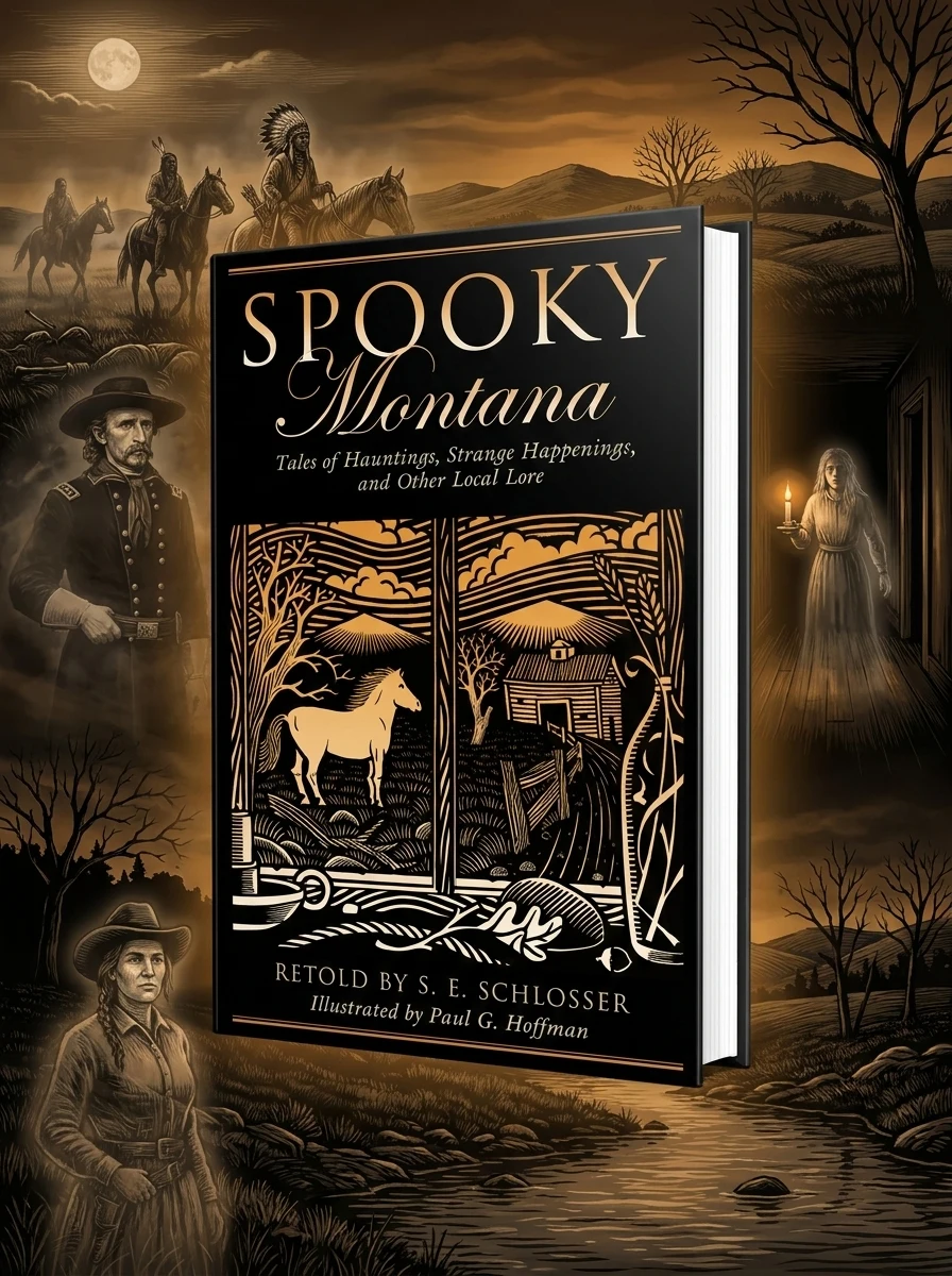 Spooky Montana: Tales Of Hauntings, Strange Happenings, And Other Local Lore, First Edition by Schlosser, S E