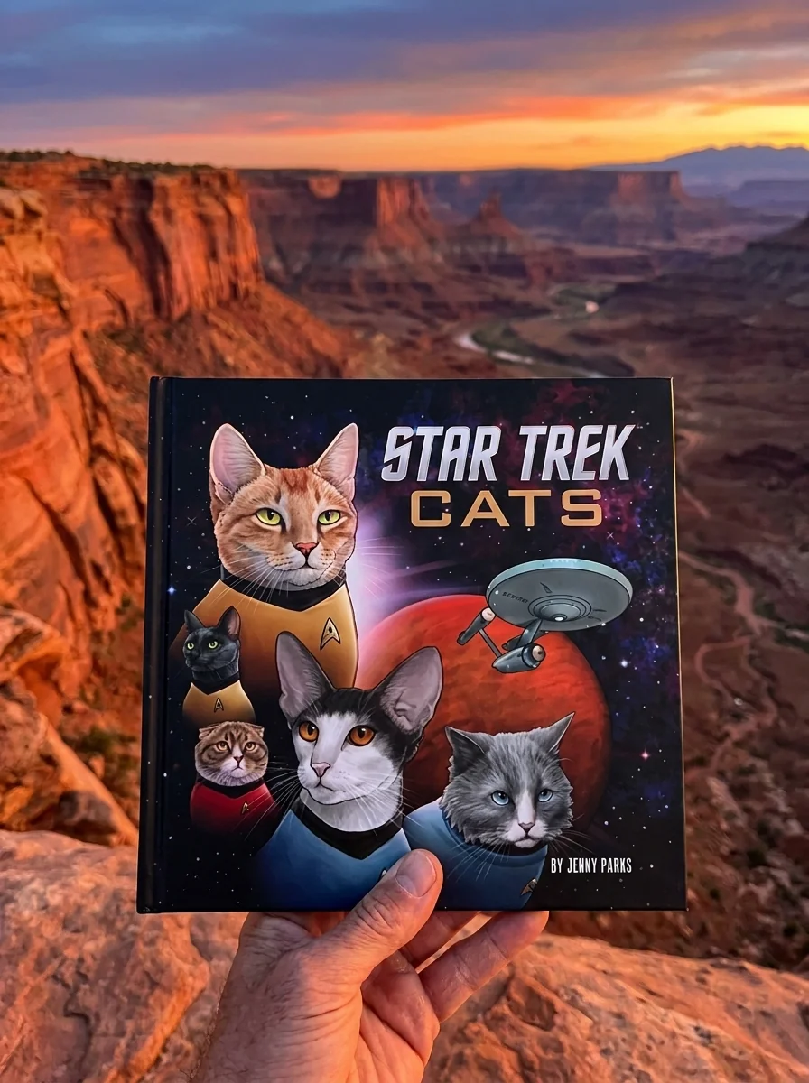 Star Trek Cats: (Star Trek Book, Book about Cats) — photo 2