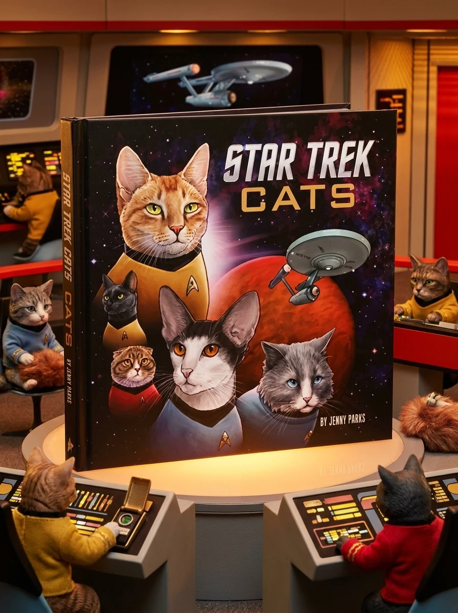 Star Trek Cats: (Star Trek Book, Book about Cats)