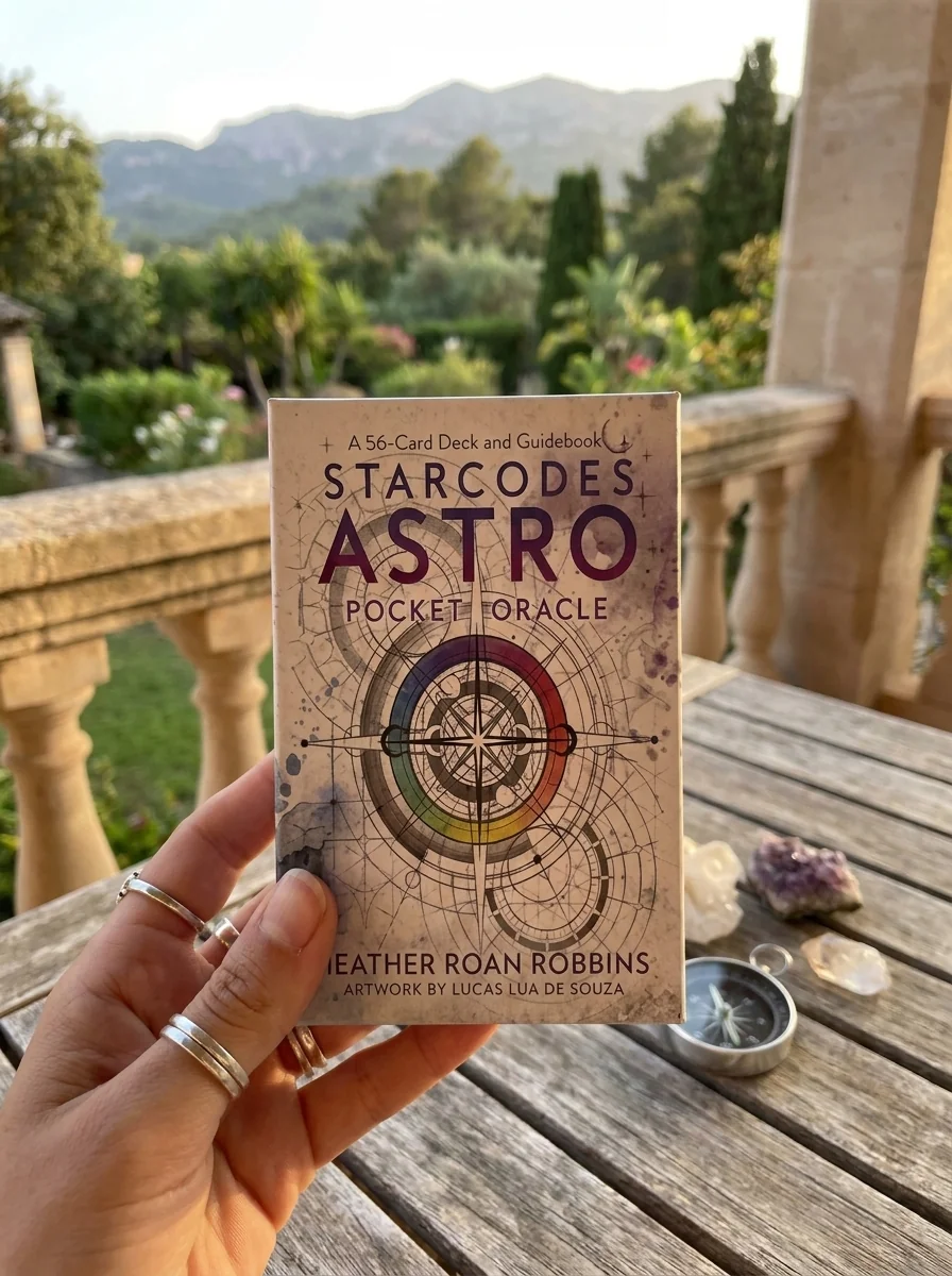 Starcodes Astro Pocket Oracle: A 56-Card Deck and Guidebook — photo 2