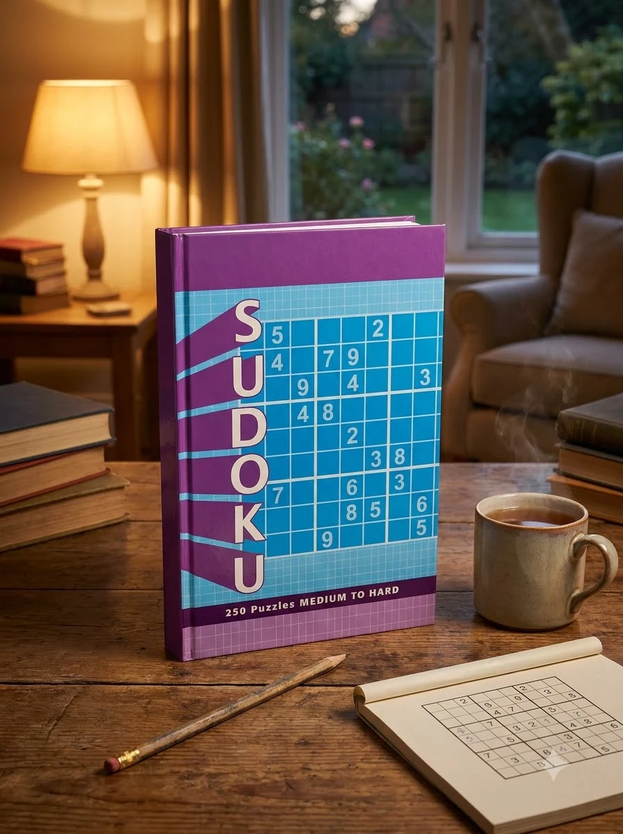 Sudoku: Medium to Hard (Volume 1)