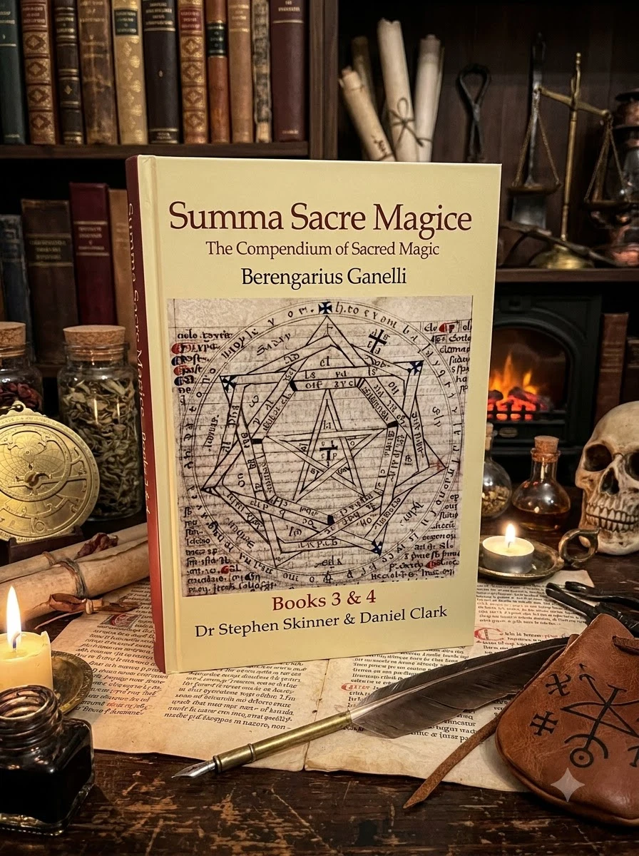 Summa Sacre Magice: Books 3 & 4: The Compendium of Sacred Magic Ganelli, Berengarius