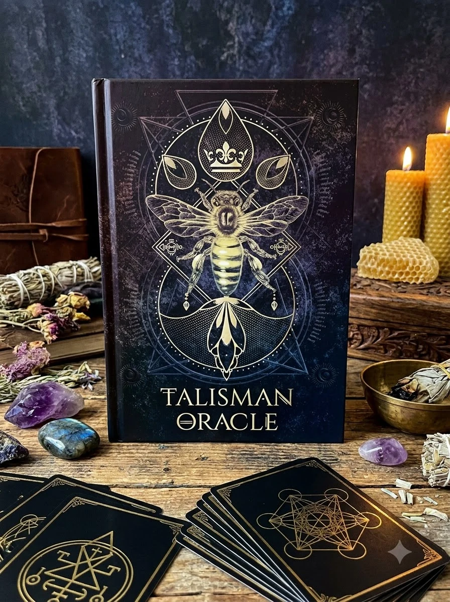 Talisman Oracle: Work with Mystical Sigils and Powerful Symbols in 44 Black-Edged Cards and 112-Page Guidebook for Divination, Affirmation and Insight