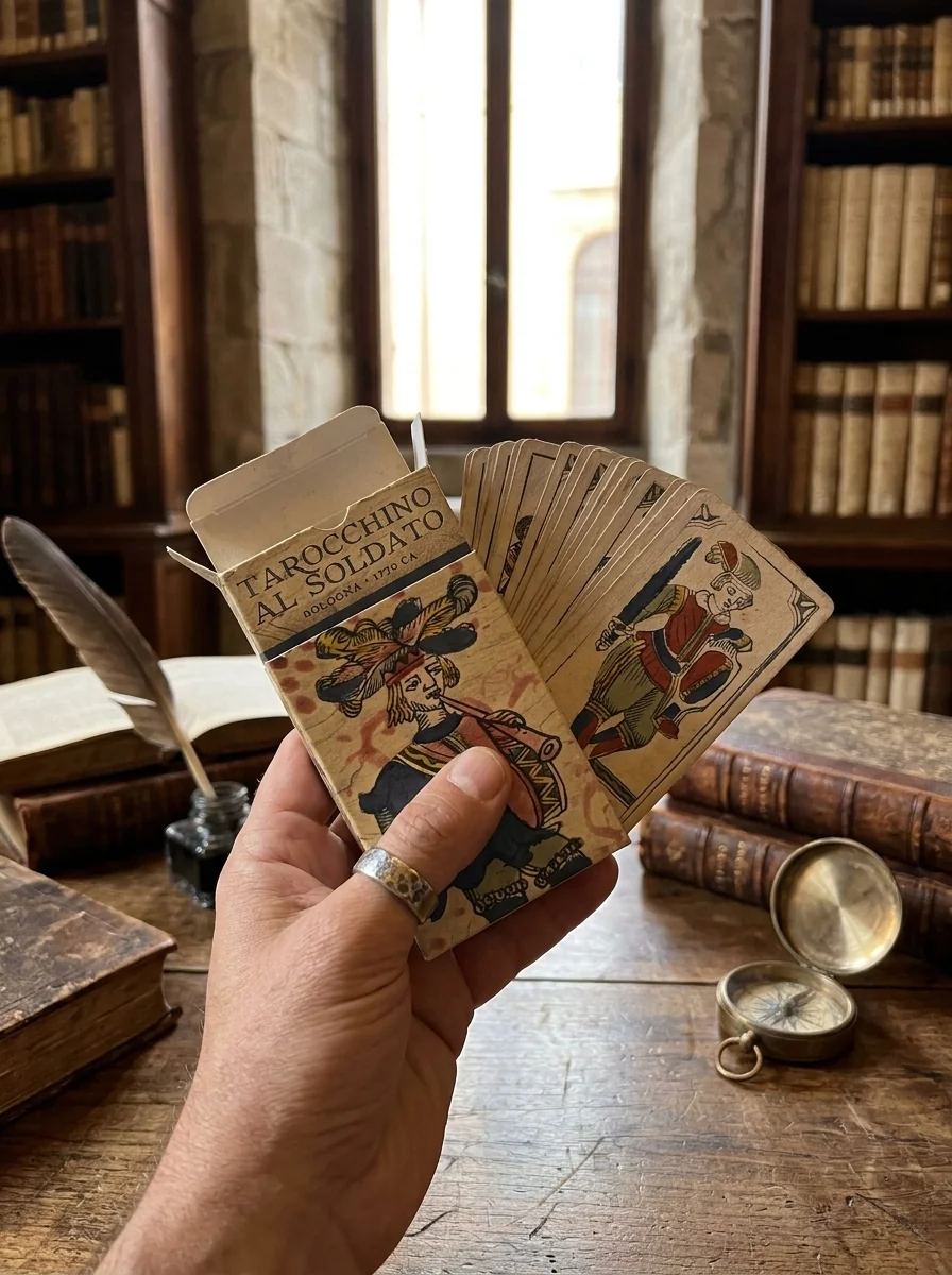 Tarocchino Al Soldato: Anima Antiqua Lo Scarabeo — photo 2