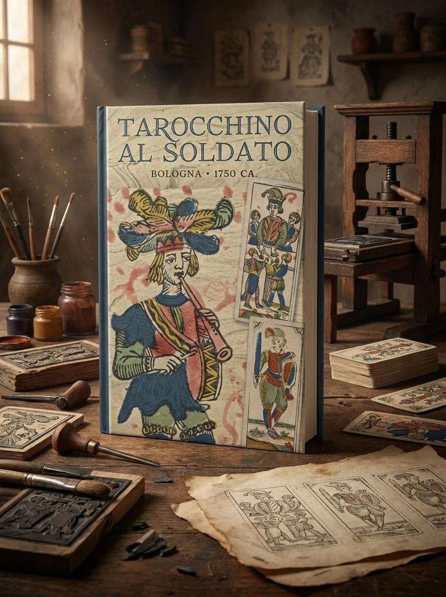 Tarocchino Al Soldato: Anima Antiqua Lo Scarabeo