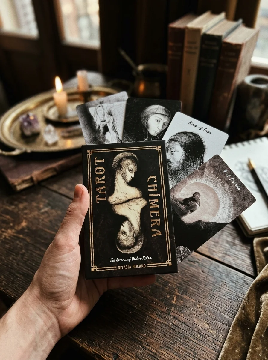 Tarot Chimera: (83 Full-Color Cards and 200-Page Full-Color Guidebook) — photo 2