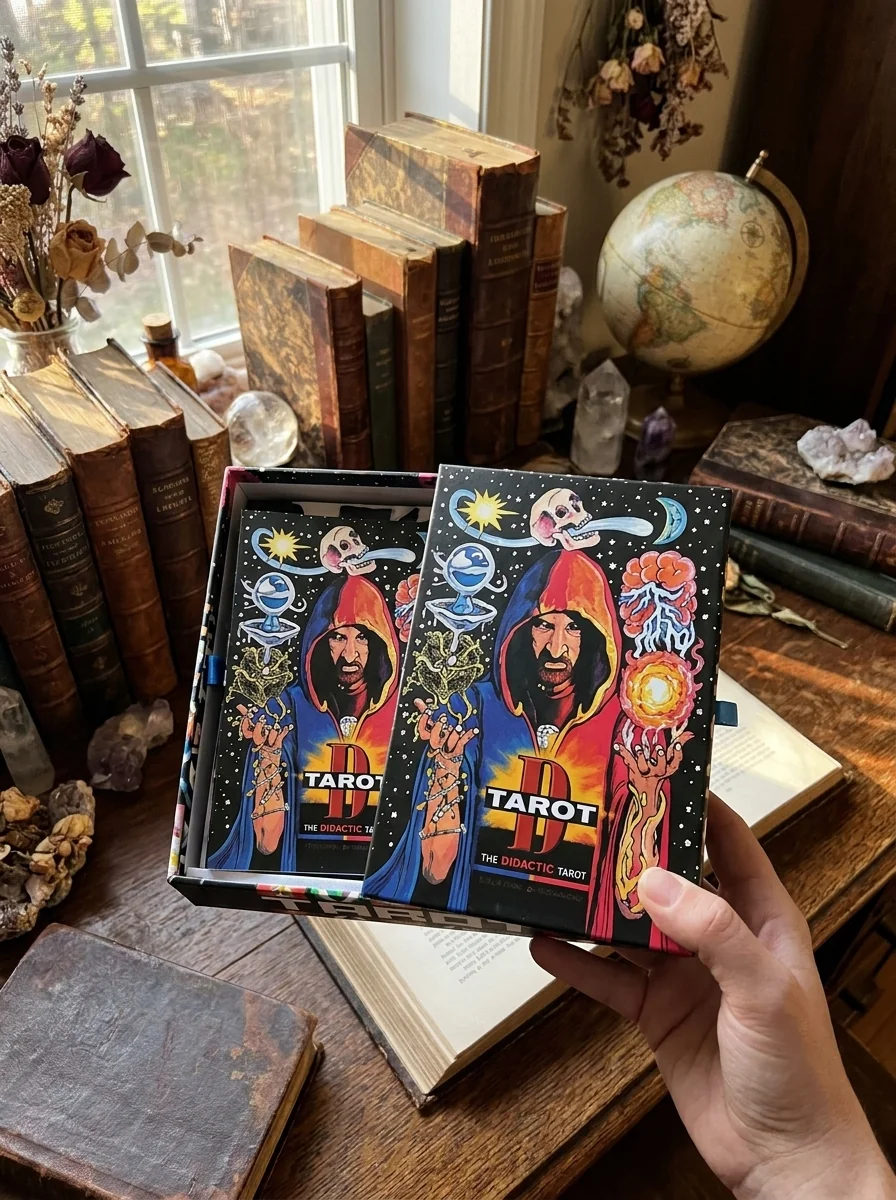 Tarot D: The Didactic Tarot (Tarot Kit Box Set with 102 Cards and Guide Book) — photo 2