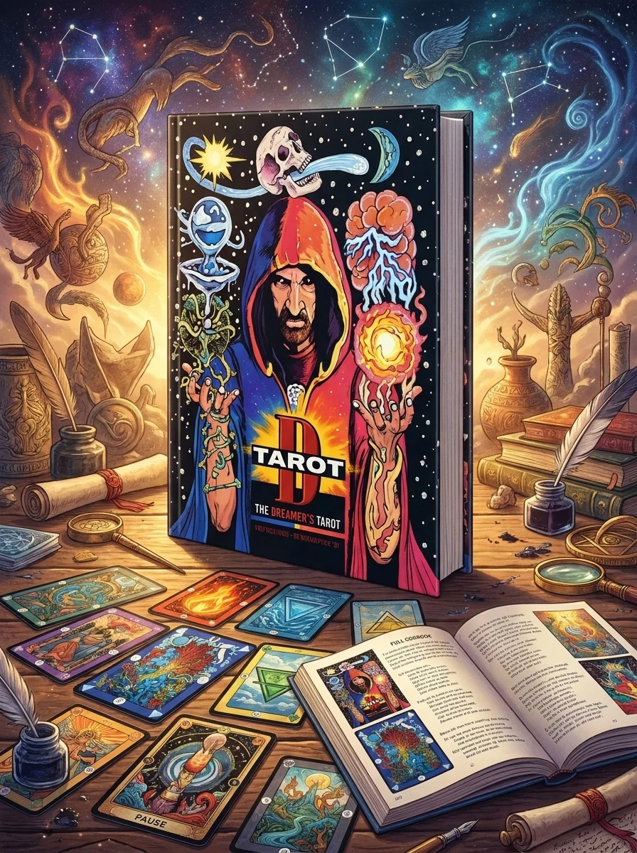 Tarot D: The Didactic Tarot (Tarot Kit Box Set with 102 Cards and Guide Book)