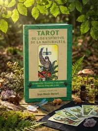 Tarot de Los Espíritus de la Naturaleza: Un Mazo de 78 Cartas Y Un Libro Para El Viaje del Alma Herzel, Jean Marie — photo 1