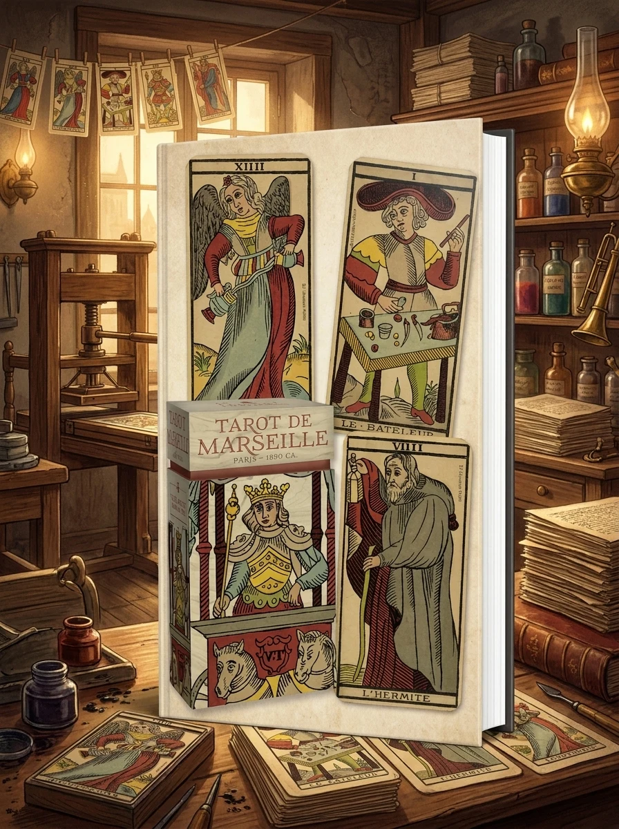 Tarot de Marseille: Paris 1890: Anima Antiqua Berti, Giordano