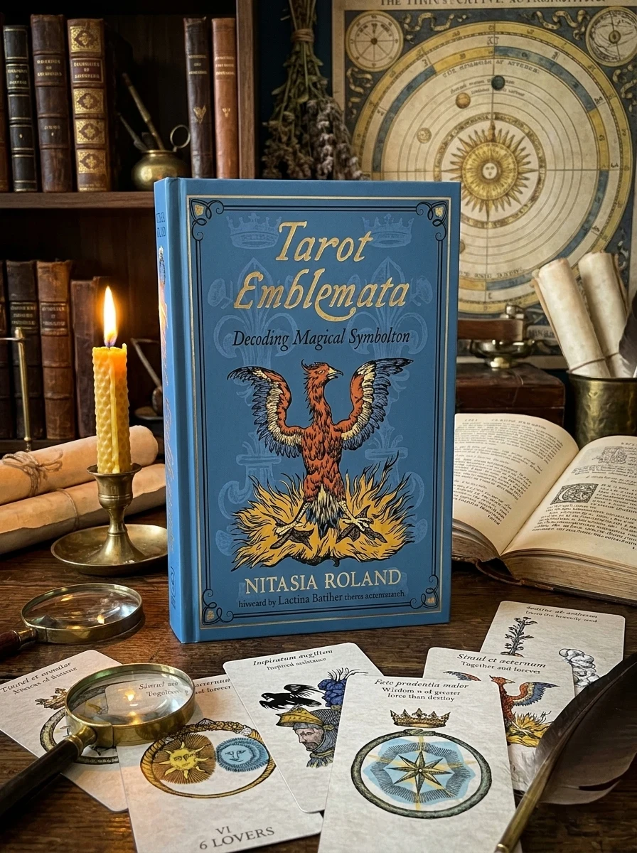 Tarot Emblemata: Decoding Magical Symbolism (83 Full-Color Cards and 192-Page Guidebook)