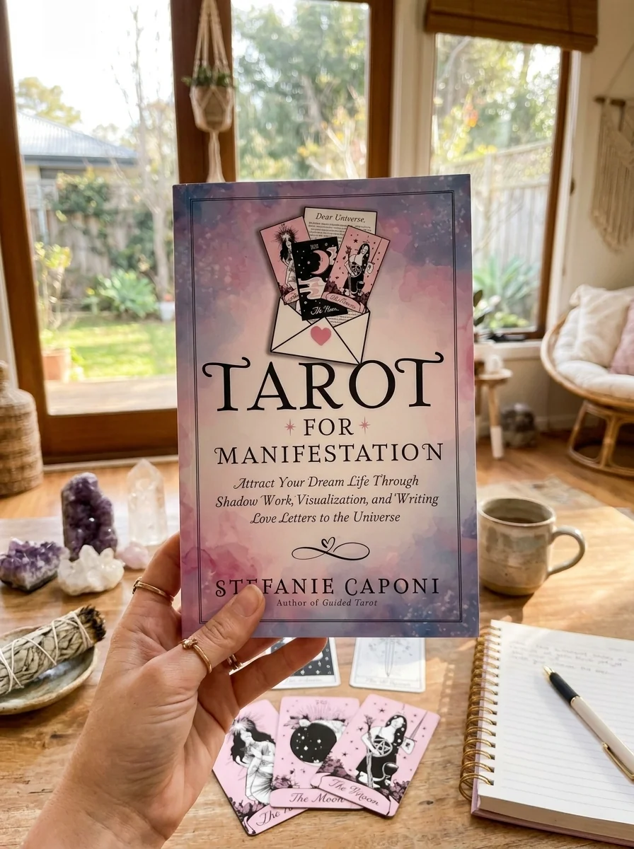 Tarot for Manifestation: Attract Your Dream Life Through Shadow Work, Visualization, and Writing Love Letters to the Universe — photo 2
