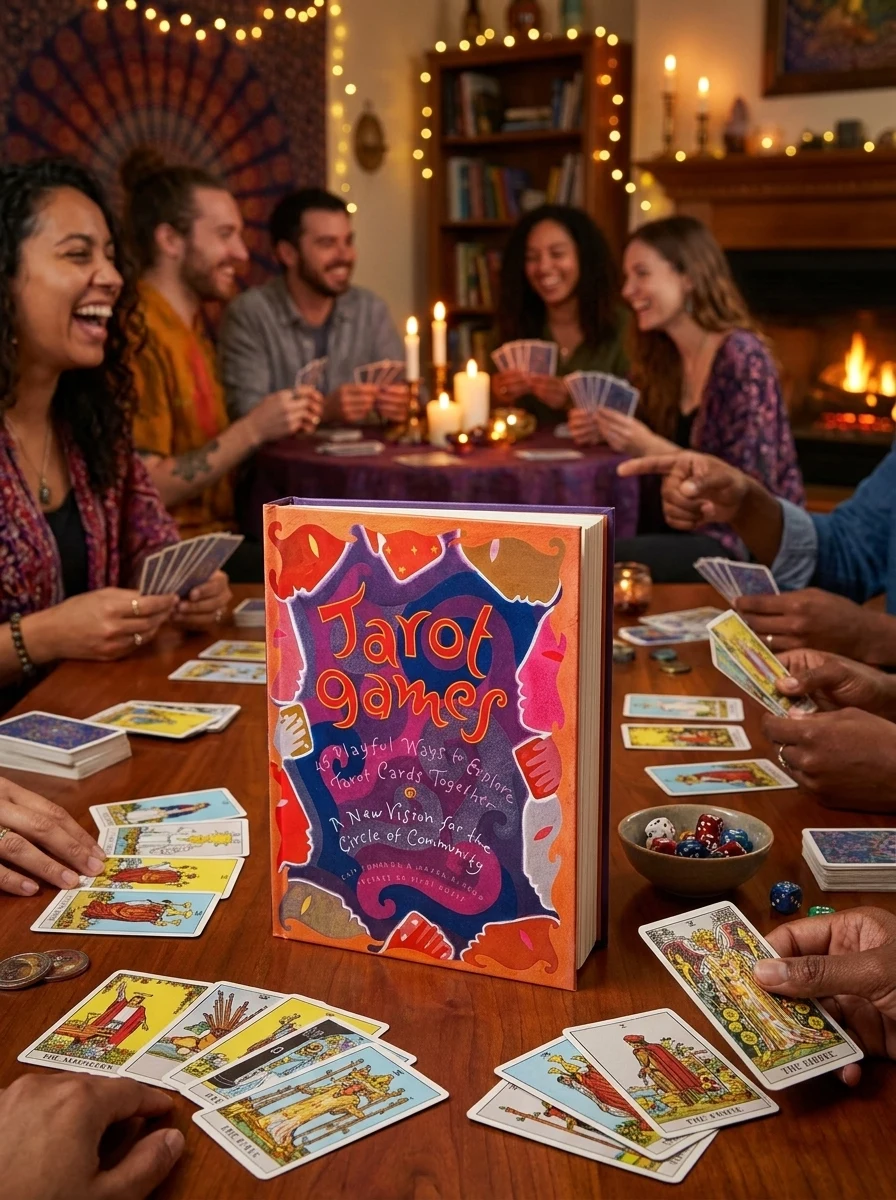 Tarot Games: 45 Playful Ways to Explore Tarot Cards Together; A New Vision for the Circle of Community