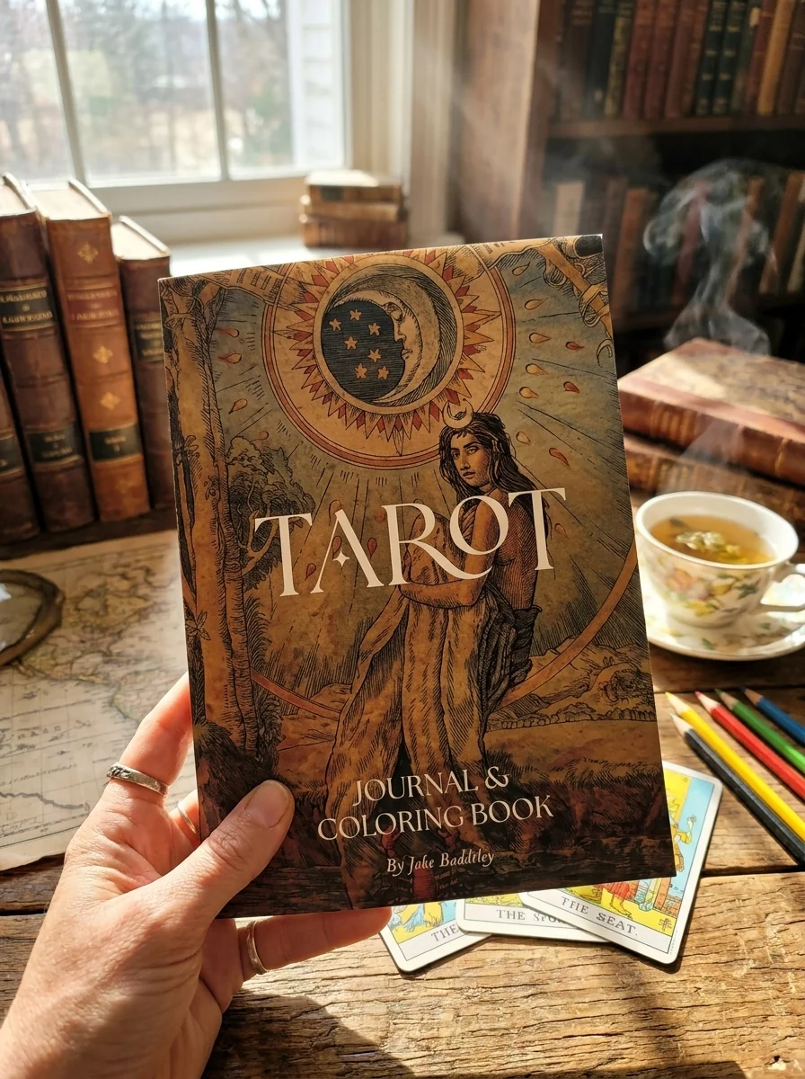 Tarot Journal & Coloring Book — photo 2