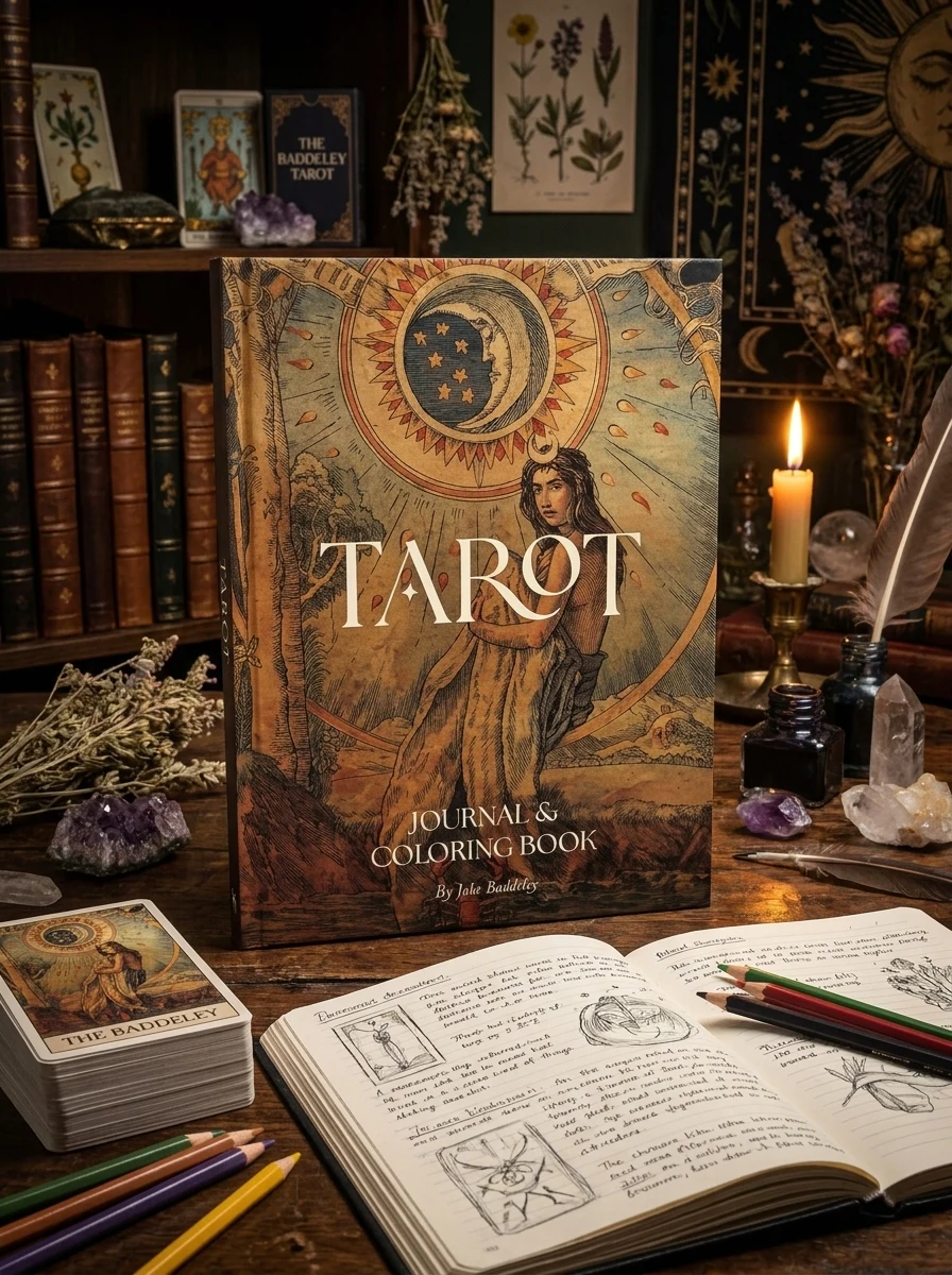 Tarot Journal & Coloring Book