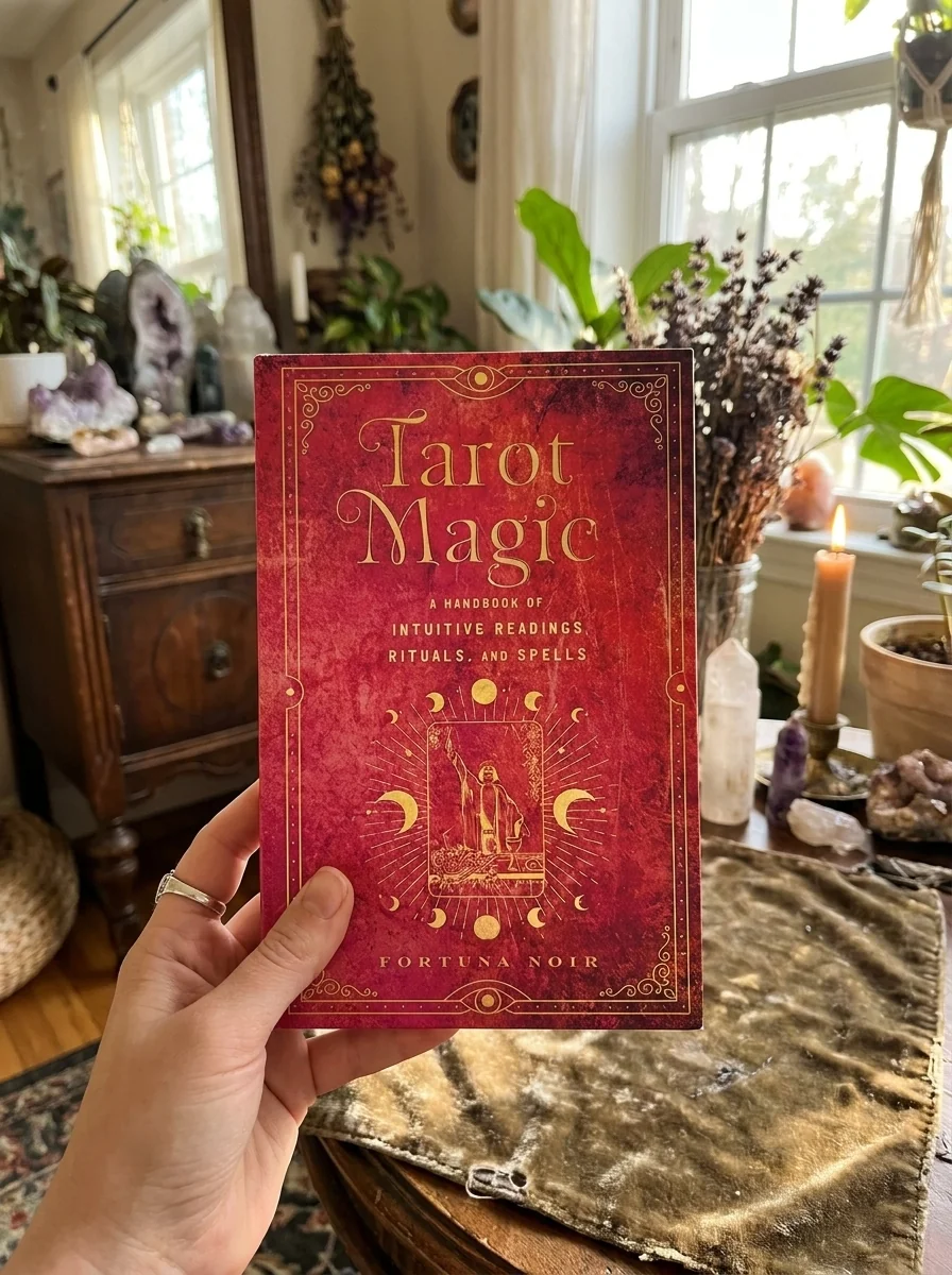 Tarot Magic: A Handbook of Intuitive Readings, Rituals, and Spells Noir, Fortuna — photo 2