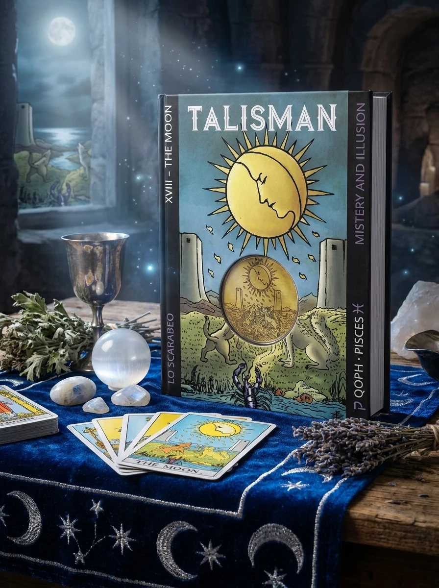Tarot Talisman: The Moon Lo Scarabeo